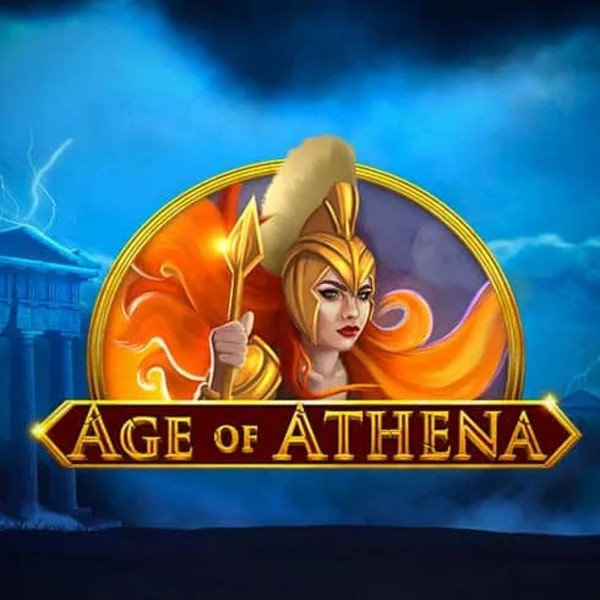 Age of Athena slot logo by Epic Industries at Lysa Casino