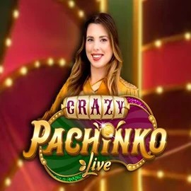 Enjoy Crazy Pachinko by Evolution – logo hosted on lysaacasino.com