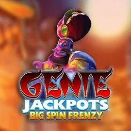 Genie Jackpots: Big Spin Frenzy game by Blueprint Gaming – logo hosted on Lysa Casino