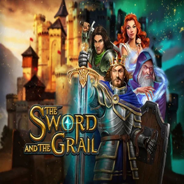 The Sword and the Grail logo – Slots by Play'n GO at Lysa Casino