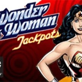Jackpots logo of Wonder Woman Jackpots from Amaya at Lysa Casino